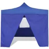 vidaXL Tenda pieghevole 3x3 m blu 4 pareti laterali Anteprima dell’immagine prodotto 2