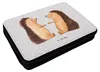 Mr. & Mrs. Panda Federtasche Igel Liebe - Grau Pastell - Produktbild-Vorschau 3