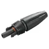 Weidmüller 1303450000, Schwarz, IP65, 6 mm², 1500 V, 30 A, Produktbild-Vorschau 2