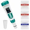 E46C 5in1 Wassertester pH TDS EC Salz Temperatur Messgerät Produktbild-Vorschau 1