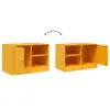 Möbel TV-Schrank Senfgelb 67x39x44 cm Stahl - TV-Schränke Produktbild-Vorschau 10