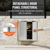 VEVOR porta di accesso al barbecue, 610 x 610 mm, doppia Anteprima dell’immagine prodotto 4