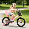 Joystar meisjesfiets, 16 inch, met poppenzitje en mandje, Productafbeelding-voorbeeld 4