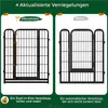 Yaheetech 16-teilig Welpenlaufstall Welpenauslauf 80 cm Produktbild-Vorschau 5