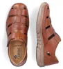 Rieker Herren Halbschuhe/ Sandalen Braun Glattleder Größe: Produktbild-Vorschau 43