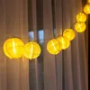 technik@all LED Solar-Lichterkette mit 20 gelben Lampions Produktbild-Vorschau 3