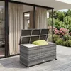 tectake® Auflagenbox Kuusamo 116 x 54 x 64 cm Produktbild-Vorschau 7