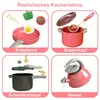 Spielküche 32 Küchenspielzeuge mit Spritztöpfen und Produktbild-Vorschau 2
