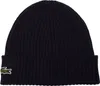 Cappello Lacoste in lana a coste Unisex Navy, Taglia:OSFA Anteprima dell’immagine prodotto 5