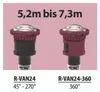 Buse Rotative de Jardin R-VAN 24-360, Arroseur Circulaire Voir les images du produit 2