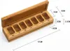 Tablettenbox 7 Tage, Pillendose mit verbessertem offenem Produktbild-Vorschau 3