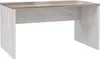 Bürotisch Schreibtisch DURO 140 cm Nachbildung Pinie weiß Produktbild-Vorschau 1