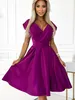 Numoco Formelle Frauenkleider Scarlett fuchsie L Produktbild-Vorschau 8
