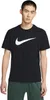 Nike M Nsw Tee Icon Swoosh Black/White Black/White L Produktbild-Vorschau 1