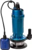 A blue submersible pump with a float switch is shown against a white background. Anteprima dell’immagine prodotto