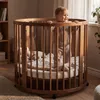 DERYAN Willow Laufgitter – Rundes Baby-Laufgitter mit Produktbild-Vorschau 5