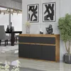 NOAH – Comò / Credenza con 3 cassetti e 3 ante – Rovere Anteprima dell’immagine prodotto 3