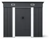 Aga Domek ogrodowy 222x174x125 cm Ciemnoszary Podgląd zdjęcia produktu 5