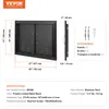 Porte d'accès au barbecue VEVOR, 762 x 533 x 46 mm, Double Voir les images du produit 7