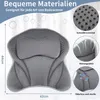 BadeKissen mit Nackenstütze, 4D Air Mesh und 6 Saugnäpfen Produktbild-Vorschau 3