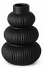 Vaso in Vetroceramica nera MAURICE, 21 cm Anteprima dell’immagine prodotto 5