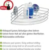 WENKO Eck Ablage Regal Dusche Korb Bad selbstklebend ohne Produktbild-Vorschau 4