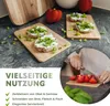 EXITOSO Schneidebretter aus Bambus, 6er-Set - auch ideal Produktbild-Vorschau 6