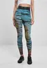 Leggings da donna Urban Classics Ladies Cotone Tie Dye High Anteprima dell’immagine prodotto 19