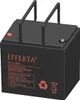 A black Effekta BTL 12-75LX rechargeable battery with carrying handles. Produktbild-Vorschau