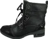 Mustang Damen Boot Stiefelette Prägemuster 7-Loch-Schnürung Produktbild-Vorschau 10