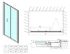 Polysan EASY Duschfalttür 900mm, Klarglas Produktbild-Vorschau 15