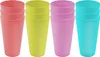 BELLE VOUS 12 confezioni di bicchieri di plastica colorati Anteprima dell’immagine prodotto 4