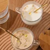4 Pcs Kaffeebecher Vintage Macchiato Gläser mit Deckel und Produktbild-Vorschau 4