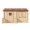 Timbela Kinderspielhaus aus Holz - Spielhaus im Freien für Produktbild-Vorschau 2