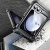A rugged phone case is shown being dropped onto a concrete surface, demonstrating its protective qualities. Produktbild-Vorschau
