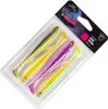 Fox Rage Slick Shad UV Mixed Colour Pack - 4 Gummiköder, Produktbild-Vorschau 1