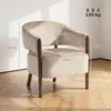 HOMCOM Loungesessel Sessel mit Chenille-Optik, Relaxsessel Produktbild-Vorschau 3