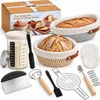 Set van 21 broodbakmandjes van katoenen touw, bestaande uit Productafbeelding-voorbeeld 1