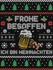 Frohe Besoffen Lustiger Weihnachtsspruch - Weihnachten Produktbild-Vorschau 3