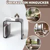 eluno 2in1 Beistelltisch aus schwarz-transparentem Acryl Produktbild-Vorschau 5