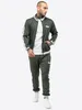 Survêtement homme coupe slim ASHWELL Olive/White M Lonsdale Voir les images du produit 3