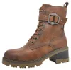 Rieker Damen Stiefelette Schnürboot Profilsohle Produktbild-Vorschau 8