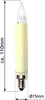 A single candle-shaped light bulb with measurement indicators. Produktbild-Vorschau