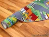 Kinder Spiel Teppich Little Village Grün Rund, Größe:200 cm Produktbild-Vorschau 4