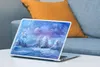 MuchoWow® Laptop Aufkleber Sticker Cover Aquarell - Schnee Produktbild-Vorschau 4