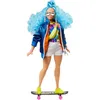 Barbie Extra Puppe mit blauen Haaren und Skateboard, inkl. Produktbild-Vorschau 7