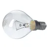 A clear incandescent light bulb with an E14 base, isolated on a white background. Produktbild-Vorschau