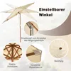 parasol ogrodowy 270 cm, parasol zewnętrzny wykonany z Podgląd zdjęcia produktu 2
