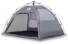 vidaXL Tente de plage 2 personnes Gris Quick Release Voir les images du produit 1