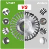 Speed 150 mm Profi Motorsense Unkrautbürste Wildkrautbürste Produktbild-Vorschau 5